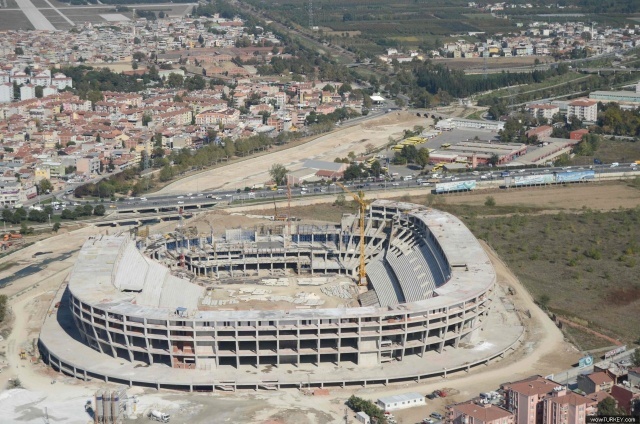 Bursaspor Timsah Arene Baştan Sona Yapılışı