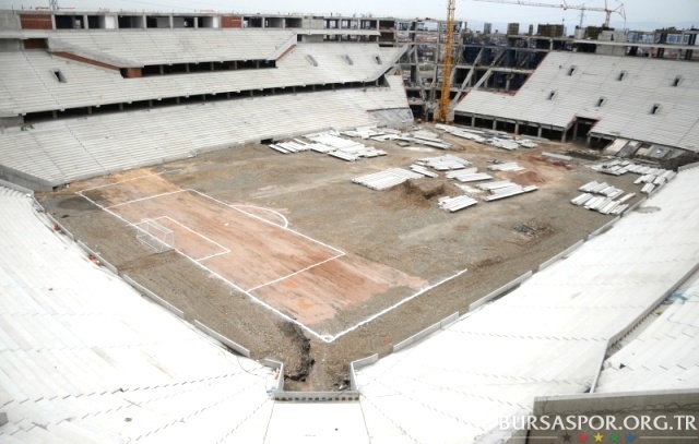 Bursaspor Timsah Arene Baştan Sona Yapılışı