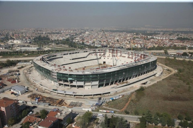 Bursaspor Timsah Arene Baştan Sona Yapılışı