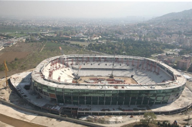 Bursaspor Timsah Arene Baştan Sona Yapılışı