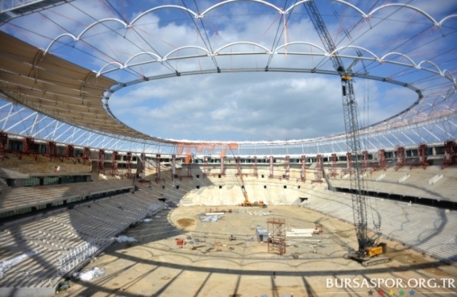 Bursaspor Timsah Arene Baştan Sona Yapılışı