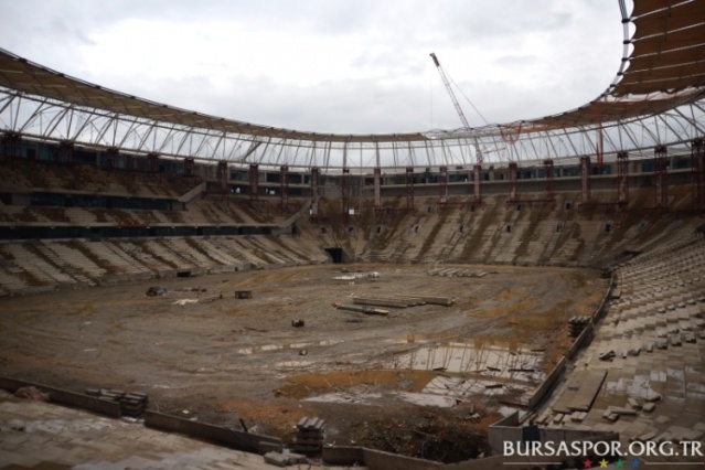 Bursaspor Timsah Arene Baştan Sona Yapılışı