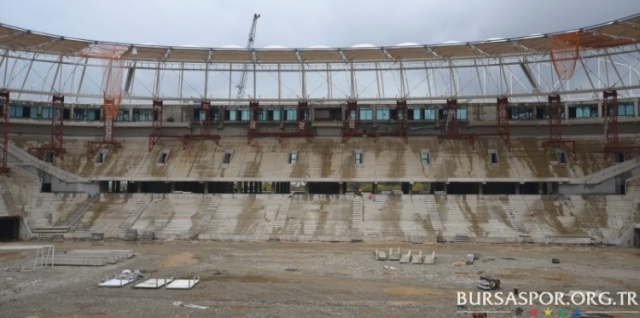 Bursaspor Timsah Arene Baştan Sona Yapılışı