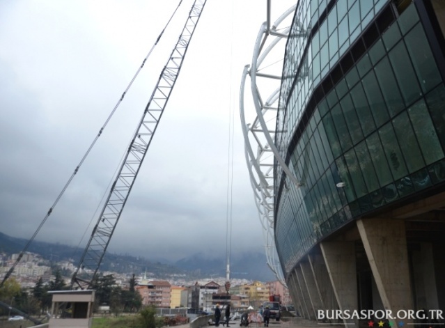 Bursaspor Timsah Arene Baştan Sona Yapılışı