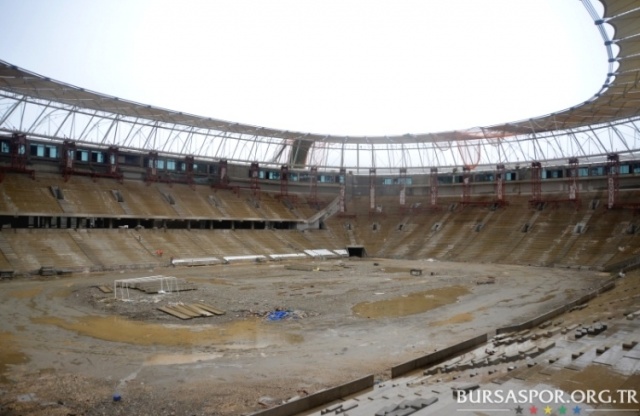 Bursaspor Timsah Arene Baştan Sona Yapılışı