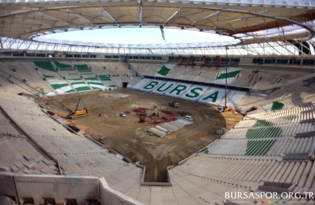 Bursaspor Timsah Arene Baştan Sona Yapılışı