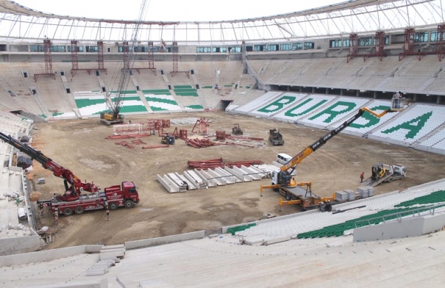 Bursaspor Timsah Arene Baştan Sona Yapılışı