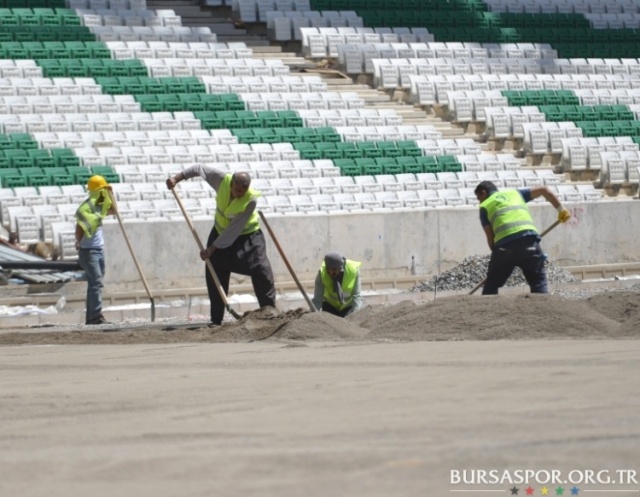 Bursaspor Timsah Arene Baştan Sona Yapılışı