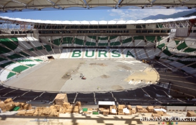 Bursaspor Timsah Arene Baştan Sona Yapılışı