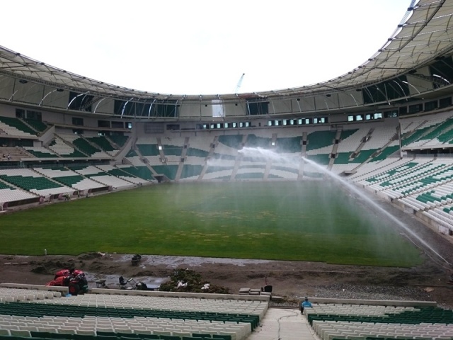 Bursaspor Timsah Arene Baştan Sona Yapılışı