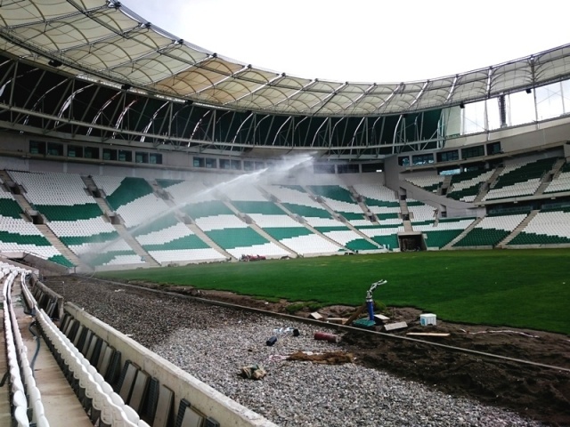 Bursaspor Timsah Arene Baştan Sona Yapılışı