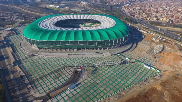 Bursaspor Timsah Arene Baştan Sona Yapılışı