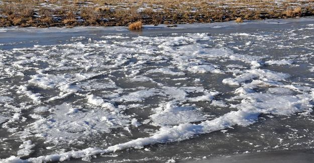 Kars Çayı aşırı soğuktan bir günde doğdu