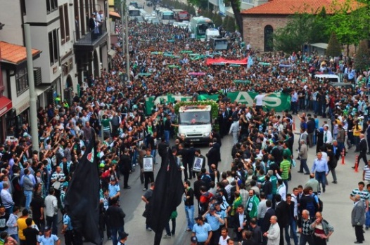 İbrahim Yazıcı Cenaze Töreni