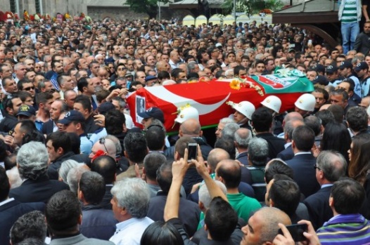 İbrahim Yazıcı Cenaze Töreni