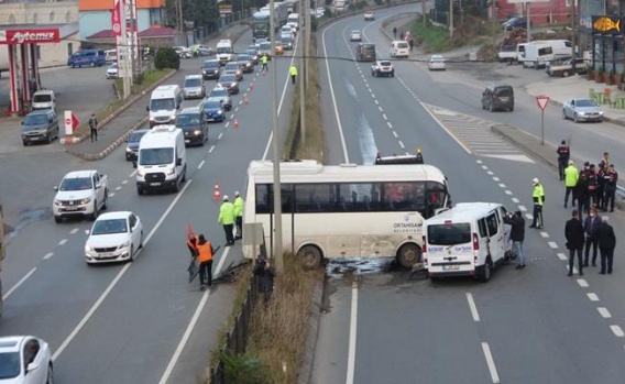 Trabzon'daki Trafik Kazasında Kişi 7 Yaralandı