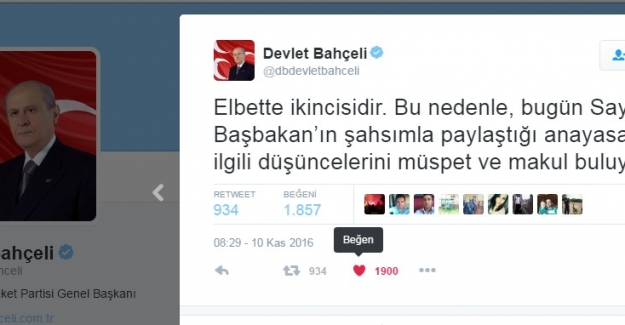 Devlet Bahçeli'den Başbakan Yıldırım'la görüşme açıklaması