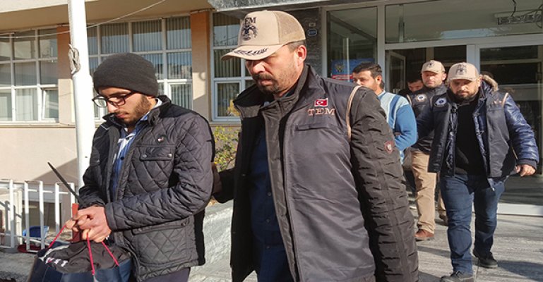 Samsun'da 4 DEAŞ şüphelisi tutuklandı