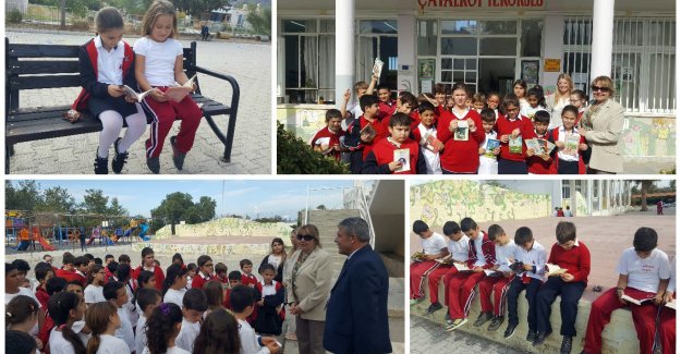 The Amerikan Elementary School’da anlamlı kitap şenliği