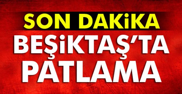 Beşiktaş'ta patlama