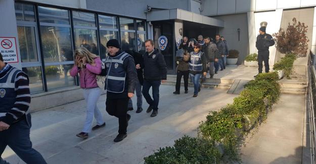 Bursa'da Fuhuş Operasyonunda 17 Kişi Gözaltına Alındı