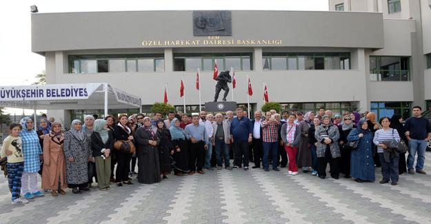 Demokrasi destanını yerinde gördüler