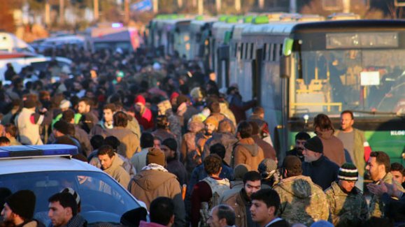 Halep’te Tahliyelerde Sona Gelindi