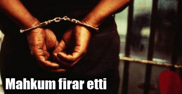 Hastaneye gelen mahkum firar etti