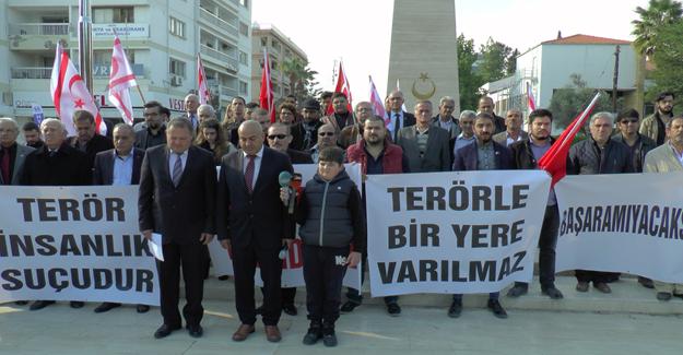 KKTC’de teröre lanet yürüyüşü