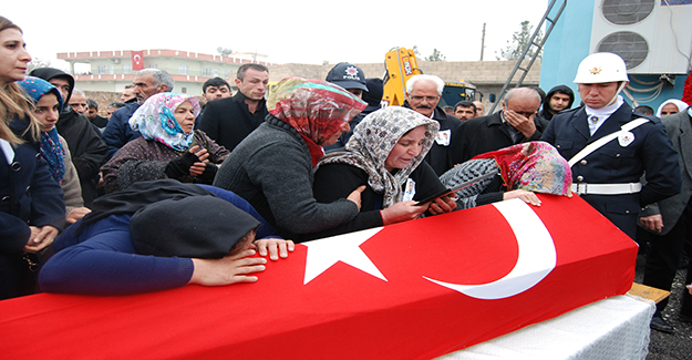 Şanlıurfalı şehit Mehmet Taş son yolculuğuna uğurlandı