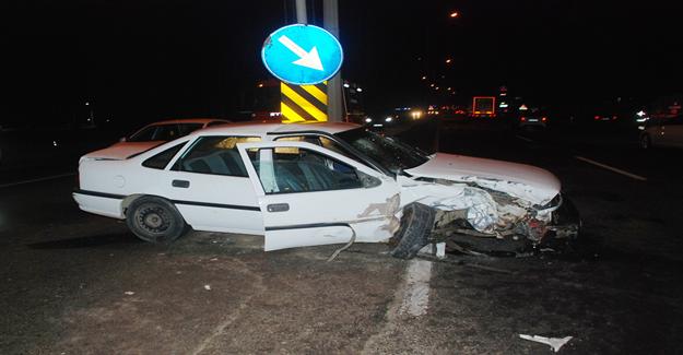 Tekirdağ'da trafik kazası: 4 yaralı