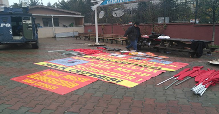 Terörist anmasına polis baskını