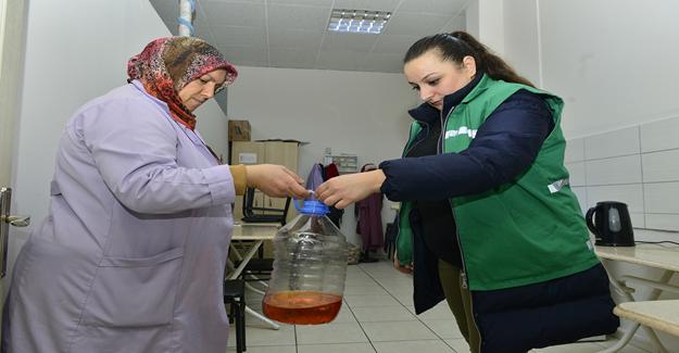 Yıldırım’da atık yağlar artık çevreyi kirletmiyor