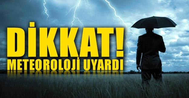 Bursa'ya Meteorolojik Uyarı