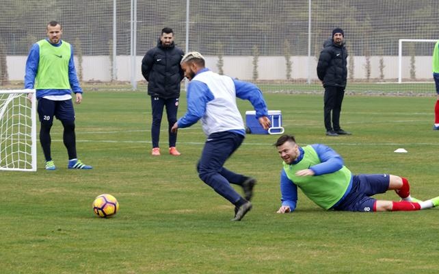 Antalyaspor’da Galatasaray maçı hazırlıkları devam ediyor