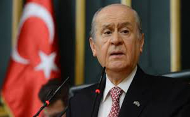 Devlet Bahçeli partisinin grup toplantısında konuşuyor