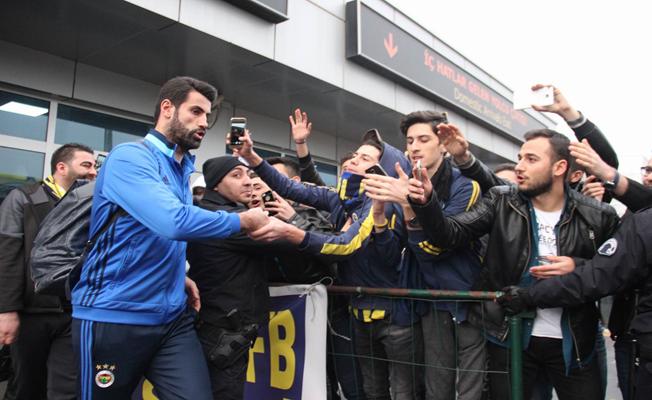 Fenerbahçe kafilesi Kayseri'de