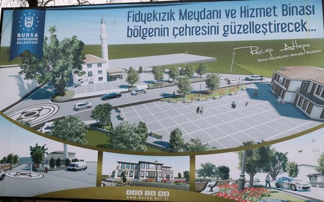 Fidyekızık, meydanıyla nefes alacak