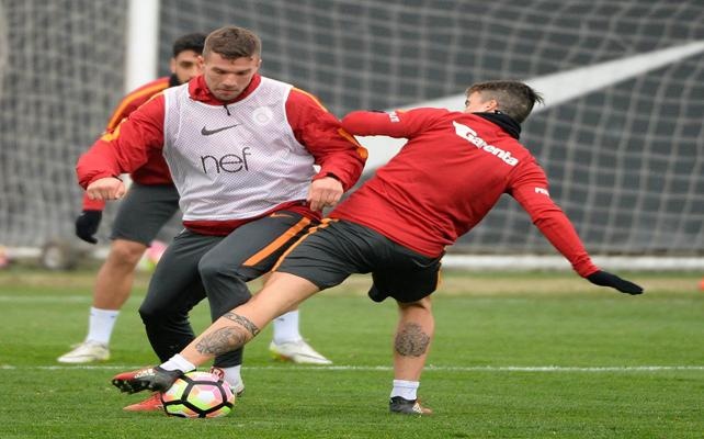 Galatasaray, Trabzonspor maçı hazırlıklarını sürdürdü