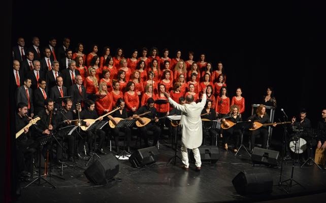 Nilüfer THM Korosu’ndan türkü ziyafeti