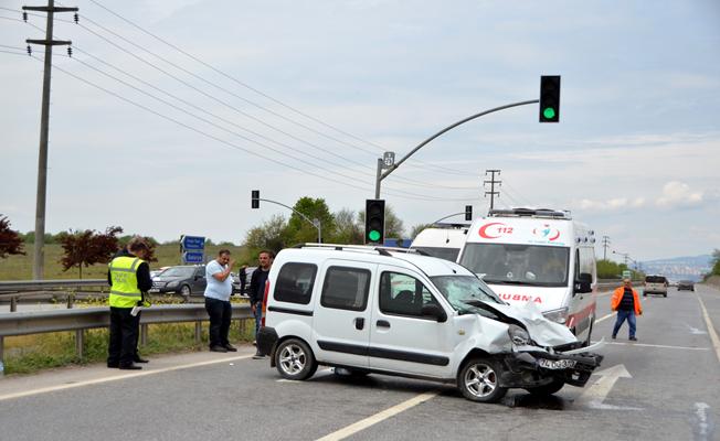 Kocaeli'de trafik kazası: 6 yaralı