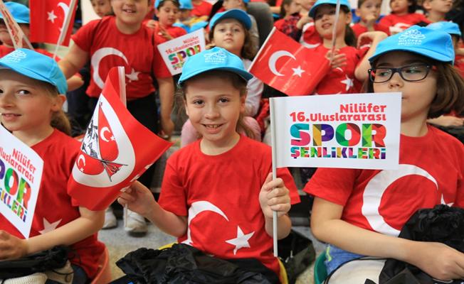 Nilüfer’de spor şöleni başladı