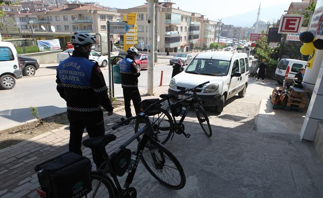 Nilüfer’de yaya ve bisiklet yolu işgaline geçit yok