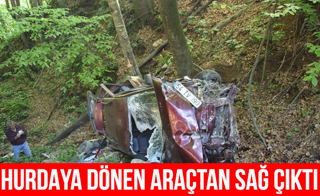 Sakarya'daki trafik kazasında 1 kişi yaralandı