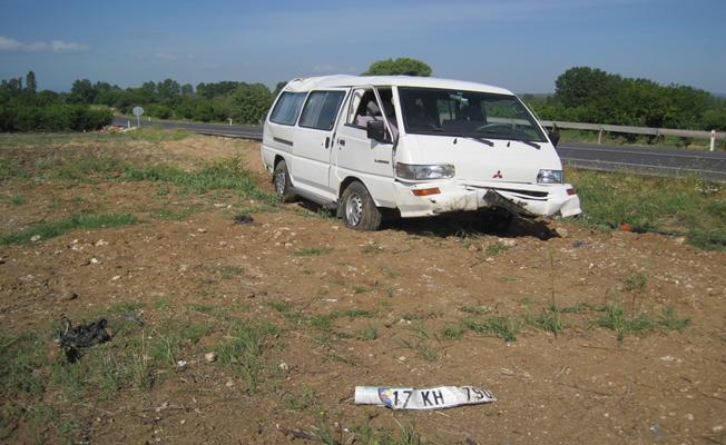 Bayramiç'te trafik kazası: 1 yaralı