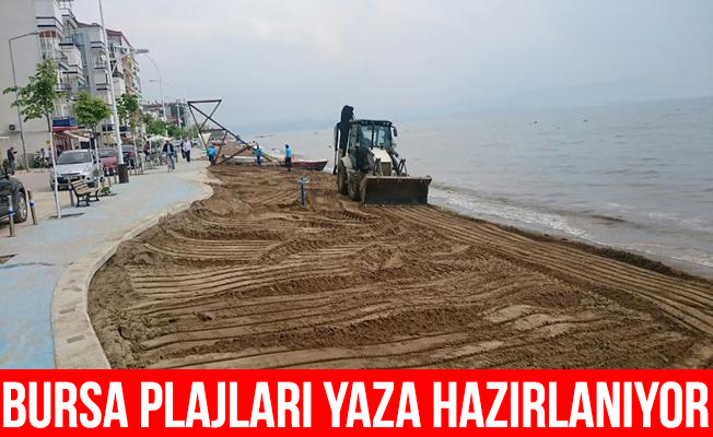 Bursa Plajları yaza hazırlanıyor