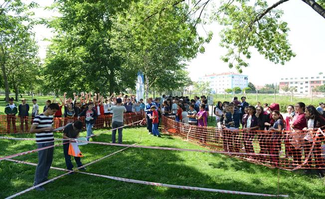 Dünya Oryantiring Günü İnegöl'de Kültürpark’ta Kutlandı