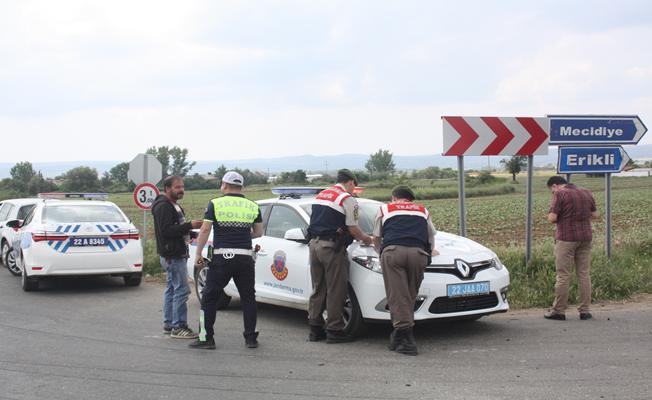 Keşan'da "Türkiye Trafik Güvenliği Uygulaması"