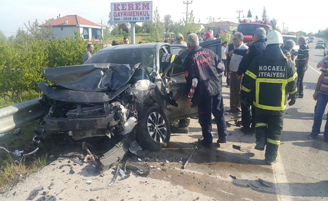 Kocaeli'de zincirleme trafik kazası