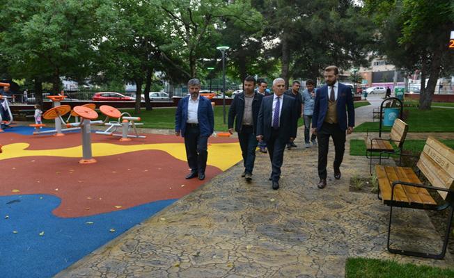 Konak Parkı ve Koşu Yolu yenilendi